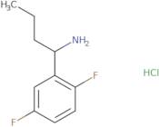 1-(2,5-Difluorophenyl)butan-1-amine hydrochloride