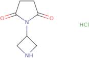 1-(Azetidin-3-yl)pyrrolidine-2,5-dione hydrochloride