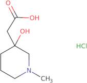 2-(3-Hydroxy-1-methylpiperidin-3-yl)acetic acid hydrochloride