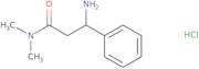 3-Amino-N,N-dimethyl-3-phenylpropanamide hydrochloride