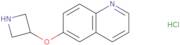 6-(Azetidin-3-yloxy)quinoline hydrochloride