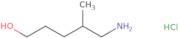5-Amino-4-methylpentan-1-ol hydrochloride