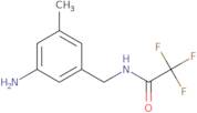 N-[(3-Amino-5-methylphenyl)methyl]-2,2,2-trifluoroacetamide