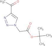 tert-Butyl 2-(4-acetyl-1H-1,2,3-triazol-1-yl)acetate