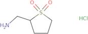 2-(Aminomethyl)tetrahydrothiophene 1,1-dioxide hydrochloride