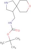 tert-Butyl N-({8-oxa-2-azaspiro[4.5]decan-4-yl}methyl)carbamate