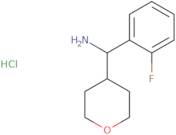 (2-Fluorophenyl)(tetrahydro-2H-pyran-4-yl)methanamine hydrochloride