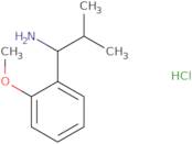 1-(2-Methoxyphenyl)-2-methylpropan-1-amine hydrochloride