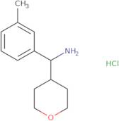 (Tetrahydro-2H-pyran-4-yl)(M-tolyl)methanamine hydrochloride