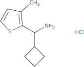 Cyclobutyl(3-methylthiophen-2-yl)methanamine hydrochloride