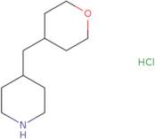 4-[(Oxan-4-yl)methyl]piperidine hydrochloride