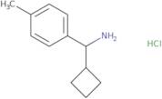 Cyclobutyl(p-tolyl)methanamine hydrochloride