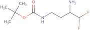 tert-Butyl N-(3-amino-4,4-difluorobutyl)carbamate