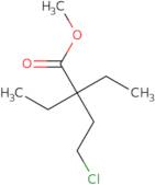 Methyl 4-chloro-2,2-diethylbutanoate