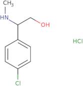 2-(4-Chlorophenyl)-2-(methylamino)ethan-1-ol hydrochloride