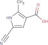 5-Cyano-2-methyl-1H-pyrrole-3-carboxylic acid