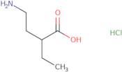 4-Amino-2-ethylbutanoic acid hydrochloride