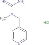 N-Methyl-N-[(pyridin-4-yl)methyl]guanidine hydrochloride