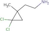 2-(2,2-Dichloro-1-methylcyclopropyl)ethan-1-amine