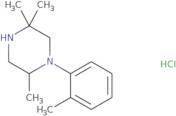 2,5,5-Trimethyl-1-(2-methylphenyl)piperazine hydrochloride