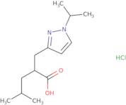4-Methyl-2-{[1-(propan-2-yl)-1H-pyrazol-3-yl]methyl}pentanoic acid hydrochloride