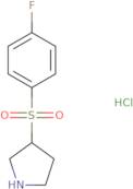 3-(4-Fluorobenzenesulfonyl)pyrrolidine hydrochloride