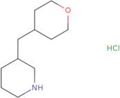 3-((Tetrahydro-2H-pyran-4-yl)methyl)piperidine hydrochloride