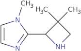 2-(3,3-Dimethylazetidin-2-yl)-1-methyl-1H-imidazole