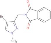 2-[(4-Bromo-1-methyl-1H-pyrazol-3-yl)methyl]-2,3-dihydro-1H-isoindole-1,3-dione