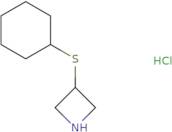 3-(Cyclohexylsulfanyl)azetidine hydrochloride