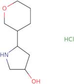 5-(Oxan-3-yl)pyrrolidin-3-ol hydrochloride