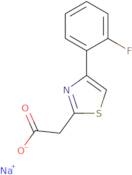 Sodium 2-[4-(2-fluorophenyl)-1,3-thiazol-2-yl]acetate