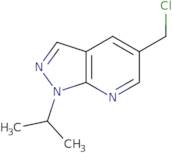 5-(Chloromethyl)-1-(propan-2-yl)-1H-pyrazolo[3,4-b]pyridine