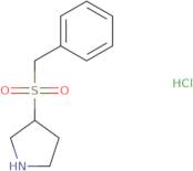 3-Phenylmethanesulfonylpyrrolidine hydrochloride