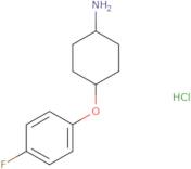 4-(4-Fluorophenoxy)cyclohexan-1-amine hydrochloride