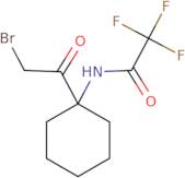 N-[1-(2-Bromoacetyl)cyclohexyl]-2,2,2-trifluoroacetamide
