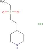 4-[2-(Ethanesulfonyl)ethyl]piperidine hydrochloride