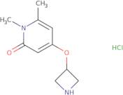 4-(Azetidin-3-yloxy)-1,6-dimethylpyridin-2-one hydrochloride