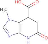 1-Methyl-5-oxo-1H,4H,5H,6H,7H-imidazo[4,5-b]pyridine-7-carboxylic acid