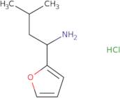 1-(Furan-2-yl)-3-methylbutan-1-amine hydrochloride