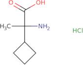 2-Amino-2-cyclobutylpropanoic acid hydrochloride
