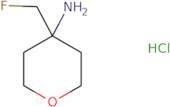 4-(Fluoromethyl)oxan-4-amine hydrochloride