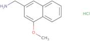 (4-Methoxynaphthalen-2-yl)methanamine hydrochloride