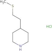 4-[2-(Methylsulfanyl)ethyl]piperidine hydrochloride