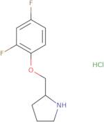 2-((2,4-Difluorophenoxy)methyl)pyrrolidine hydrochloride