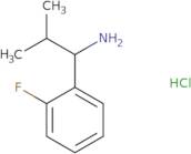 1-(2-Fluorophenyl)-2-methylpropan-1-amine hydrochloride