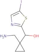 [1-(Aminomethyl)cyclopropyl]-(5-iodo-1,3-thiazol-2-yl)methanol