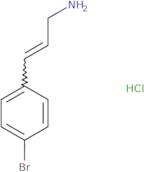 3-(4-Bromophenyl)prop-2-en-1-amine hydrochloride