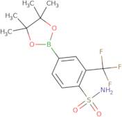 4-(4,4,5,5-Tetramethyl-1,3,2-dioxaborolan-2-yl)-2-(trifluoromethyl)benzenesulfonamide