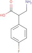 3-Amino-2-(4-fluorophenyl)propanoic acid